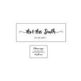 HULIANFU Personalized Wedding guest book with hearts,Custom name and date Wooden Keepsake box,rustic engrave wedding guest book