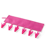 HULIANFU Multifunction Socks Drying Racks Bathroom Rack Traveling Clothespin Travel Portable Folding Cloth Hanger Clips