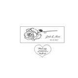 HULIANFU Personalized Wedding guest book with hearts,Custom name and date Wooden Keepsake box,rustic engrave wedding guest book
