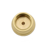 HULIANFU Lychee Life 1pc Bowl Shape Brass Incense Burner Holder for Incense Stick Incense Base Living Room Decoration