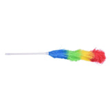 HULIANFU Magic Colorful Anti Static Feather Duster Telescopic Handle Cleaning Products Tools Household