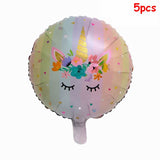 HULIANFU Pink Pony Horse Balloons Helium Unicorn Foil Balloon Kids Toys Wedding Birthday Baby Shower Animal Party Decoration Supplies