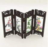 HULIANFU Multi-pattern Antique Small Screen Chinese Style Mask  Ornaments Features Crafts Tourism Souvenirs Gift  Home Decoration