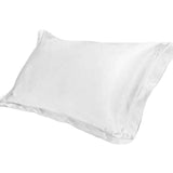 HULIANFU Pure Emulation Silk Satin Pillowcase Comfortable Pillow Cover Pillowcase For Bed Throw Single Pillow Covers