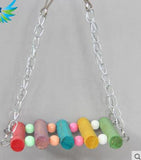 HULIANFU New Parrot Swing Bird Toy Parrot Toy Ladder Bird Swing Parrot Toy Swing