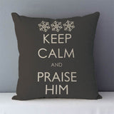 HULIANFU Popular phrase words letters printed couch cushion home decorative pillows 45x45cm square cushions without core "Love you more"