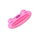 HULIANFU Simple Toothpaste Device Tube Dispenser Holder Multifunctional Plastic Facial Cleanser Squeezer Press For Bathroom Accessories