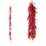 HULIANFU Simulation Vegetable String Pendant Artificial vegetables Fake vegetables Foam Pepper Peanut Corn Garlic Restaurant Decorations