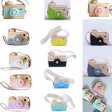 HULIANFU Nordic European Style Camera Toys Baby Kids Room Decor Furnishing Articles Child Christmas Birthday Wood Gifts