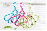 HULIANFU Sainwin 1pcs petals shape silk scarves aircraft scarf Multi-functional tie belts hanger underwear rack 3 color