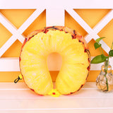 HULIANFU Travel Foam Particles Fruit U Shaped Travel Pillow Neck Support Head Rest Headrest Cushion Pillow