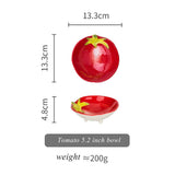 HULIANFU MDZF SWEETHOME Snacks Dish Sauce Dish Dessert Plate Vegetables Shape Salad Bowl Children Meal Tray