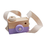 HULIANFU Nordic European Style Camera Toys Baby Kids Room Decor Furnishing Articles Child Christmas Birthday Wood Gifts