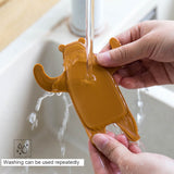 HULIANFU Lovely animal Fridge Hook Key Wall Crochet Holder Removable Kitchen Hooks Home Decor key holder wall can Washed holder wall hook