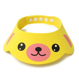 HULIANFU New Kids Bath Visor Hat,Adjustable Baby Shower Cap Protect Shampoo, Hair Wash Shield for Children Infant Waterproof Cap