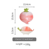 HULIANFU MDZF SWEETHOME Snacks Dish Sauce Dish Dessert Plate Vegetables Shape Salad Bowl Children Meal Tray