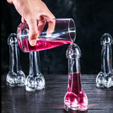 HULIANFU Transparent Creative Wine Glass Cup Beer Juice High Boron Martini Cocktail Glasses Perfect Gift for Bar Decoration Universal Cup