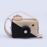HULIANFU Nordic European Style Camera Toys Baby Kids Room Decor Furnishing Articles Child Christmas Birthday Wood Gifts