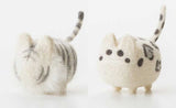HULIANFU Non-Finished DIY No Faceless Dog Tiger Cat Wool Felt Doll Needle Felting kit Accessories Felt Poked For Kids Children Handmade