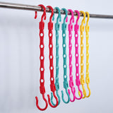 HULIANFU Portable Space Saver cabide Wonder 5-Hole Magic clothes hanger Hook Closet Organizer 1pcs