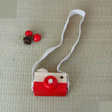 HULIANFU Nordic European Style Camera Toys Baby Kids Room Decor Furnishing Articles Child Christmas Birthday Wood Gifts