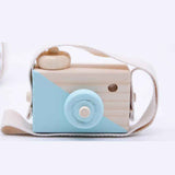 HULIANFU Nordic European Style Camera Toys Baby Kids Room Decor Furnishing Articles Child Christmas Birthday Wood Gifts