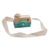 HULIANFU Nordic European Style Camera Toys Baby Kids Room Decor Furnishing Articles Child Christmas Birthday Wood Gifts