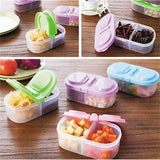 HULIANFU Portable Plastic Protector Case Container Trip Outdoor Lunch Fruit Food Lunch Box Storage Holder Cheap Banana Trip Outdoor Box