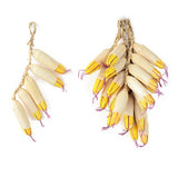 HULIANFU Simulation Vegetable String Pendant Artificial vegetables Fake vegetables Foam Pepper Peanut Corn Garlic Restaurant Decorations