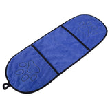 HULIANFU Ultra-absorbent Pet Dog Bath Towel Microfiber Super Absorbent Pet Drying Towel Blanket With Pocket  For Small Medium Large Dogs