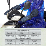 HULIANFU QIAN Impermeable Raincoats Women/Men 100% Waterproof Cycling Long Rain Gloves Rain Coat Rainwear Rain Gear Poncho Accessories