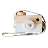 HULIANFU Nordic European Style Camera Toys Baby Kids Room Decor Furnishing Articles Child Christmas Birthday Wood Gifts