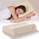 HULIANFU PurenLatex 60x40 Thailand Pure Natural Latex Pillow Remedial Neck Protect Vertebrae Health Care Orthopedic Pillow Slow Rebound