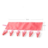 HULIANFU Multifunction Socks Drying Racks Bathroom Rack Traveling Clothespin Travel Portable Folding Cloth Hanger Clips