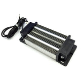 HULIANFU PTC Heaters Thermostatic Heating element 12 V (AC / DC) 200 W Multipurpose Multifunction Air Heater Insulation heater Incubator