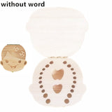 HULIANFU Tooth Box Poland English dutch Spanish Russian French GermanText Baby Boy Girl Wood Case Save Milk Teeth Organizer Holder