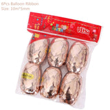 HULIANFU Rose Gold Confetti Baloons Foil Champagne Star Balloon Wedding Latex Ballon globos BabyShower Birthday Party Decoration Supplies