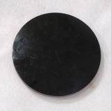 HULIANFU Mexican Obsidian Smoking Mirror Stone Disc Tezcatlipoca Mexico Aztec Maya