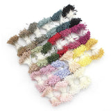 HULIANFU 2023 Lucia Crafts 144/420/600/1000pcs /Lot  Flowers Stamen 2mm  DIY Artificial Flowers  Wreath For Wedding Party Home Decor  D0401
