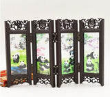 HULIANFU Multi-pattern Antique Small Screen Chinese Style Mask  Ornaments Features Crafts Tourism Souvenirs Gift  Home Decoration