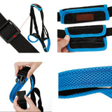 HULIANFU New Pet Leg Straps Walking Bracket Dog Leg Belts Hind Legs Support Harness with Assist Sling for Old Injured Dogs