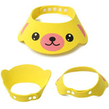 HULIANFU New Kids Bath Visor Hat,Adjustable Baby Shower Cap Protect Shampoo, Hair Wash Shield for Children Infant Waterproof Cap