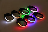 HULIANFU LED Luminous Shoe Clip Light Outdoor Running cycling Bicycle RGB Novelty Lighting Safety Night Warn lamp Glowing zapato ciclismo