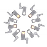 HULIANFU LED Inner Hinge lamp Under Cabinet Light Universal Wardrobe Light Sensor Led Armario For Cupboard Closet Kitchen Bedroom