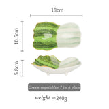 HULIANFU MDZF SWEETHOME Snacks Dish Sauce Dish Dessert Plate Vegetables Shape Salad Bowl Children Meal Tray