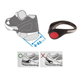 HULIANFU LED Luminous Shoe Clip Light Outdoor Running cycling Bicycle RGB Novelty Lighting Safety Night Warn lamp Glowing zapato ciclismo