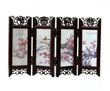 HULIANFU Multi-pattern Antique Small Screen Chinese Style Mask  Ornaments Features Crafts Tourism Souvenirs Gift  Home Decoration