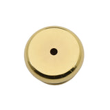 HULIANFU Lychee Life 1pc Bowl Shape Brass Incense Burner Holder for Incense Stick Incense Base Living Room Decoration
