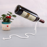 HULIANFU   YES Magic Metal Hanging Suspension Chain Wine Racks European Retro Creative Handmade Restaurant Bar Stand Bracket Display Stand