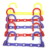HULIANFU Portable Space Saver cabide Wonder 5-Hole Magic clothes hanger Hook Closet Organizer 1pcs